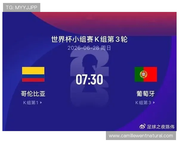 哥伦比亚VS葡萄牙世界杯比赛最新实时比分与关键战术分析